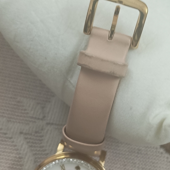 Authentic Kate Spade Gold-Tone And Vachetta Leather Monterey Watch - Picture 11 of 15